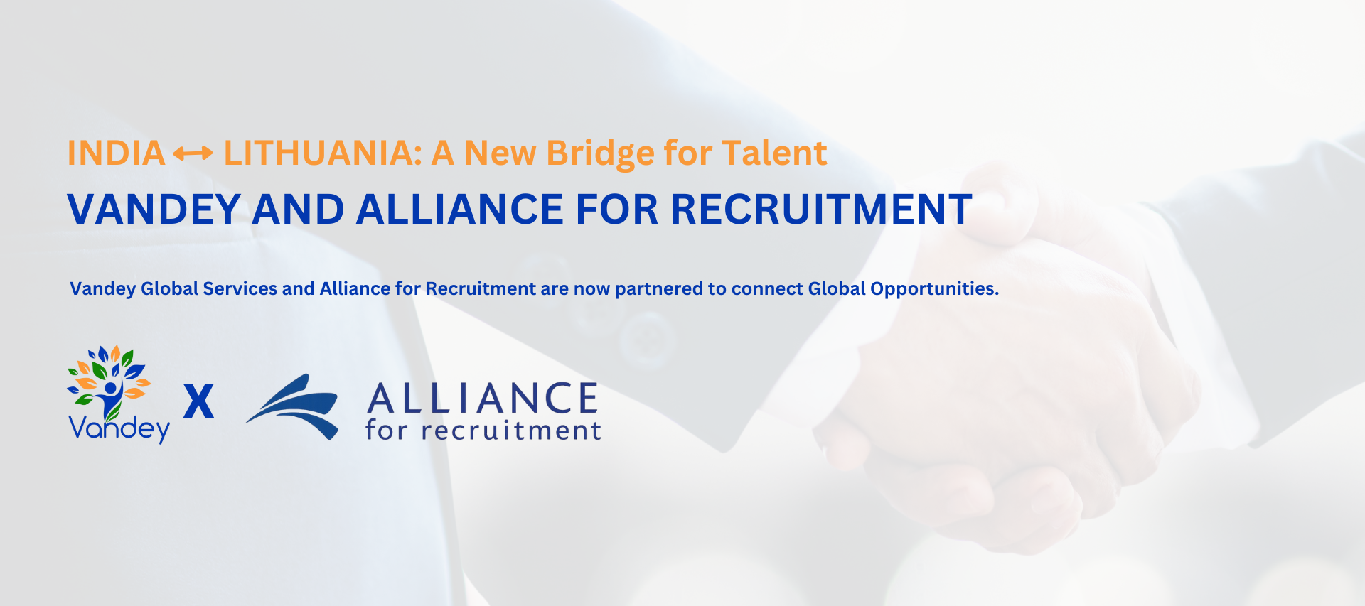 Vandey global & Alliance recruitment banner image